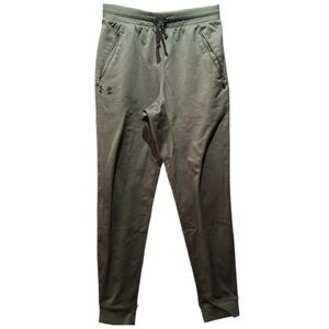 Under Armour size large (14-16) grey joggers

#kiddoscloset #underarmour